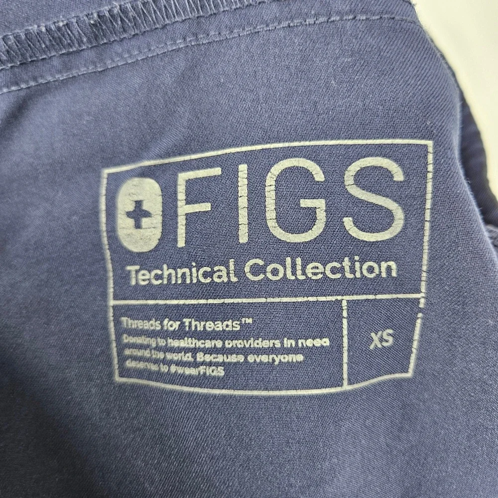 Figs Scrub Pants Mens XS Tansen Jogger Nurses Healthcare Uniforms Navy‎ Blue